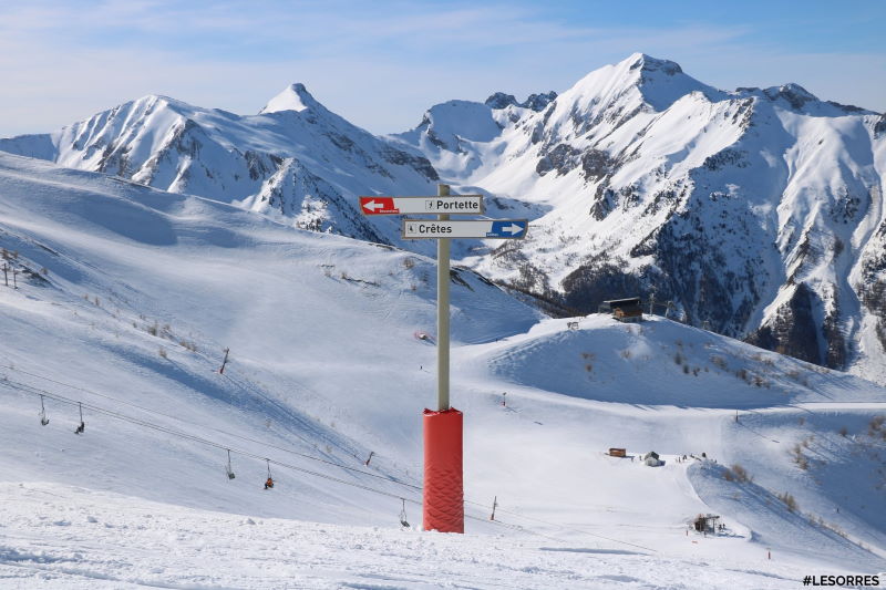 skiguru lesorres staza 5 - Les Orres – Skijanje za sve: djecu, početnike, obitelj i profesionalce
